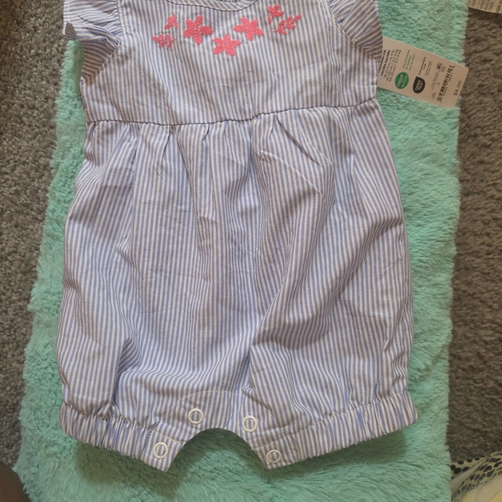 Striped Blue and Pink Kids Pajama Bottoms